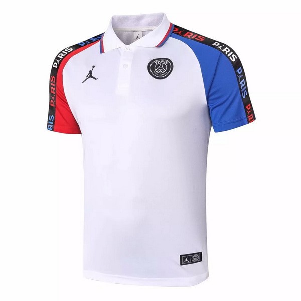 Polo Paris Saint Germain 20/21 Bianco Rosso Blu